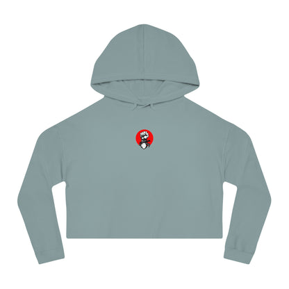Fighter Survivor Still Here Cropped Hoodie – Women’s Mental Health Awareness Sweatshirt