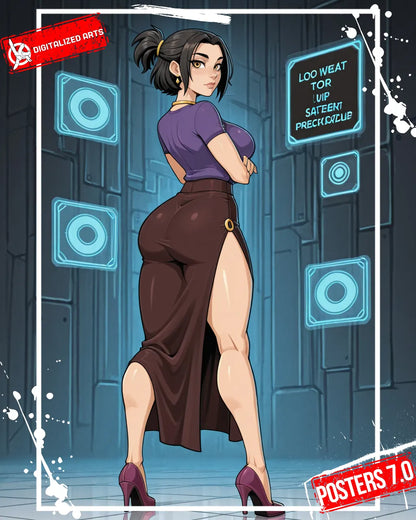 DAPostersXL - Ultimate Graphic Poster & Anime Aesthetic LoRA Suite (v1.0 - v7.0)
