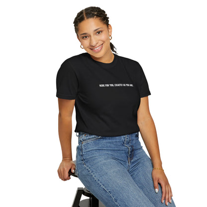F&BPD - Android 18 Here For You Mental Health Support Tee | Dragon Ball Z Inspirational Anime Shirt