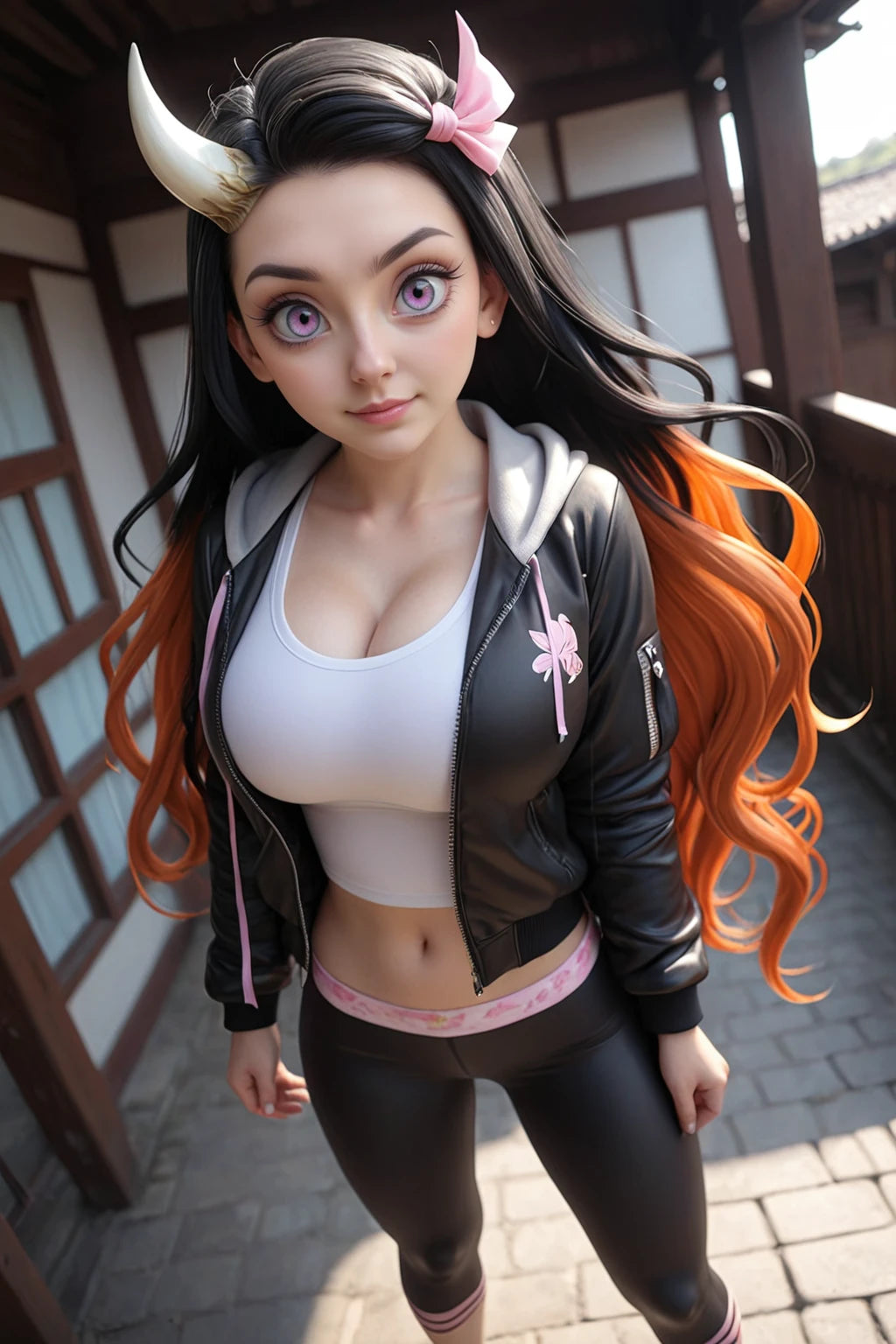 LoRA: DABNezukoHamada - Professional Hyper-Realistic Awakened Blossom